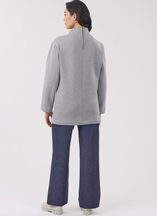 New Look Sewing Pattern 6814 Knit Tops and Knit or Woven Pull on Pants from Jaycotts Sewing Supplies