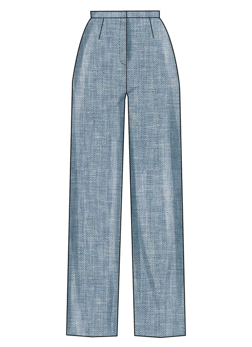 New Look Sewing Pattern 6817 Draped Front Vest, Jacket and Trousers from Jaycotts Sewing Supplies