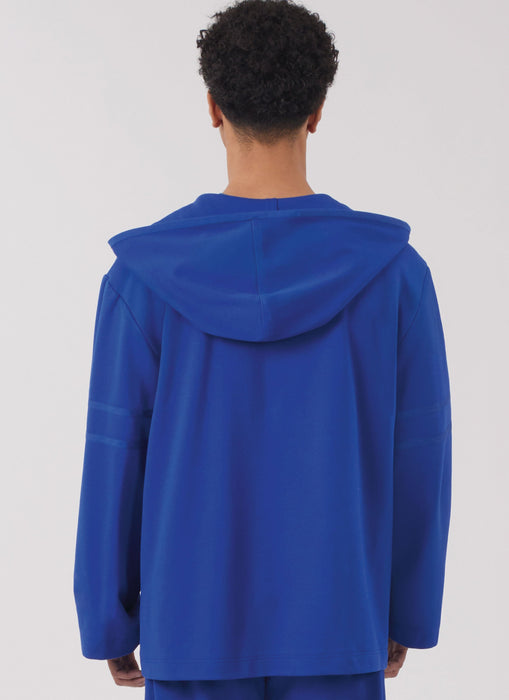 New Look Sewing Pattern 6818 Unisex Knit Hoodie and Pants and Knit Dress from Jaycotts Sewing Supplies