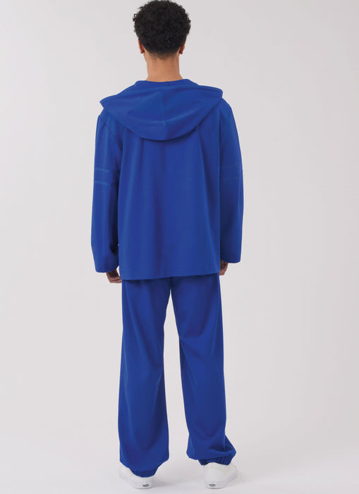 New Look Sewing Pattern 6818 Unisex Knit Hoodie and Pants and Knit Dress from Jaycotts Sewing Supplies