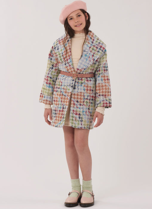 New Look Sewing Pattern 6819 Girls' Lined Coats from Jaycotts Sewing Supplies