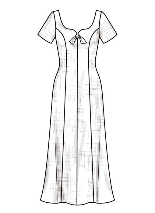 New Look Sewing Pattern 6822 Dress In Two Lengths from Jaycotts Sewing Supplies