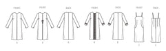 New Look Sewing Pattern 6823 Coat And Dress from Jaycotts Sewing Supplies