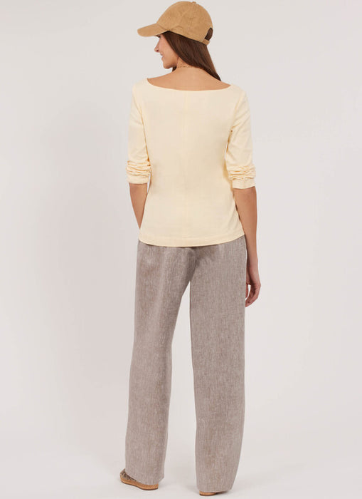 New Look Sewing Pattern 6829 Misses' Trousers and Knit Tops from Jaycotts Sewing Supplies