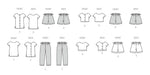 New Look Sewing Pattern 6831 Children's Tops, Shorts And Trousers from Jaycotts Sewing Supplies