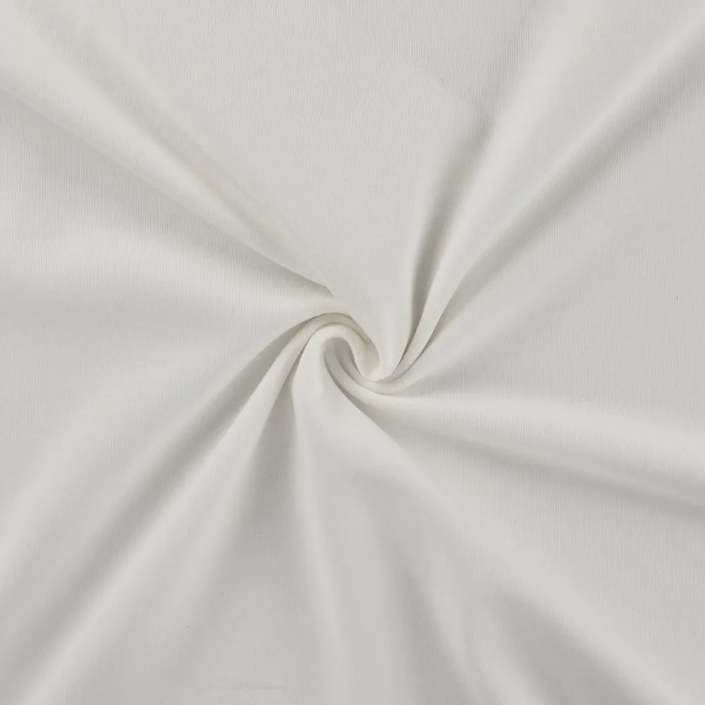 GOTS Organic Cotton Jersey Fabric, White — jaycotts.co.uk Sewing Supplies