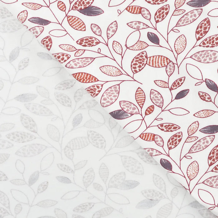 GOTS Organic Cotton Jersey Fabric, Branches from Jaycotts Sewing Supplies