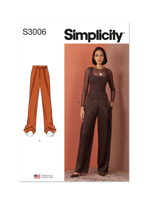 Simplicity Sewing Pattern 3006 Pants from Jaycotts Sewing Supplies