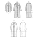 Simplicity Sewing Pattern 3008 Coat In Two Lengths from Jaycotts Sewing Supplies