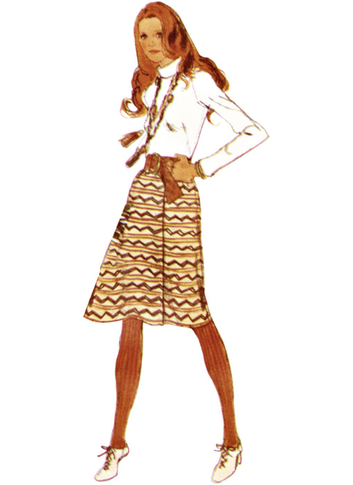 Simplicity Sewing Pattern 3017 Dress with Front-Wrap Skirt and Scarf from Jaycotts Sewing Supplies