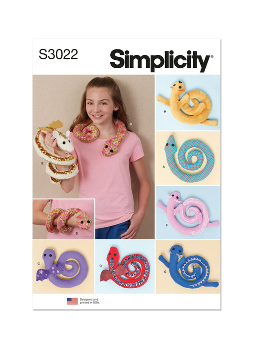 Simplicity Sewing Pattern 3022 Plush Critters from Jaycotts Sewing Supplies