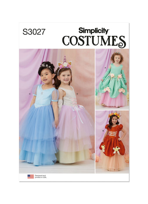 Simplicity Sewing Pattern 3027 Children's Costumes from Jaycotts Sewing Supplies