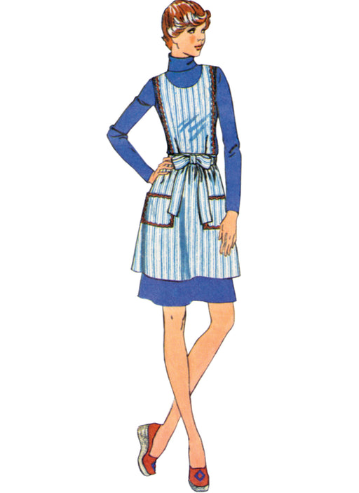 Simplicity sewing pattern S3051 Misses' Apron in Two Lengths from Jaycotts Sewing Supplies