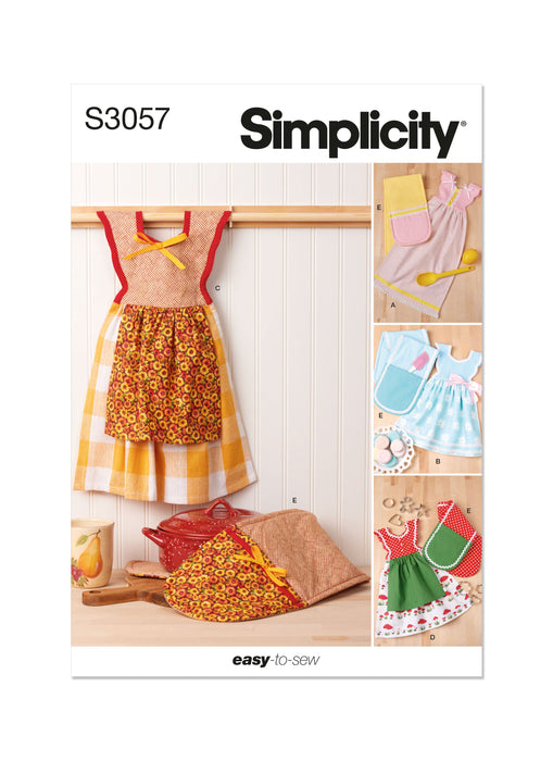 Simplicity sewing pattern S3057 Kitchen Accessories from Jaycotts Sewing Supplies