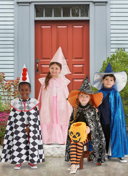 Simplicity S3061 Children's Wizard, Witch and Princess Costumes from Jaycotts Sewing Supplies