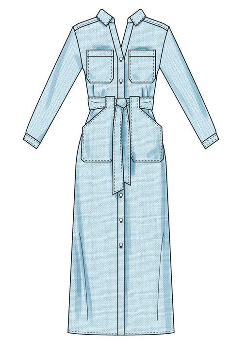 Simplicity sewing pattern 3065 Dresses with Tie Belt from Jaycotts Sewing Supplies