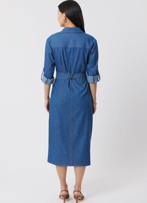 Simplicity sewing pattern 3065 Dresses with Tie Belt from Jaycotts Sewing Supplies