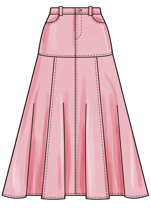 Simplicity sewing pattern 3070 Skirts from Jaycotts Sewing Supplies