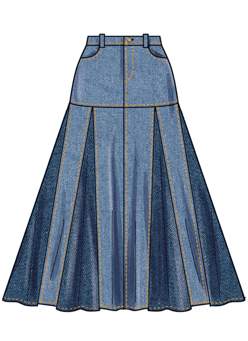 Simplicity sewing pattern 3070 Skirts from Jaycotts Sewing Supplies