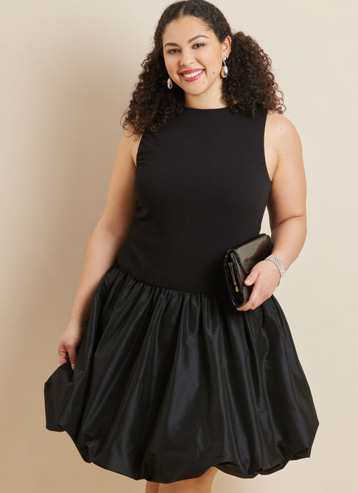 Simplicity Sewing Pattern S3132 Sleeveless Bubble Dress from Jaycotts Sewing Supplies