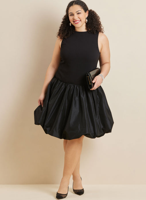 Simplicity Sewing Pattern S3132 Sleeveless Bubble Dress from Jaycotts Sewing Supplies