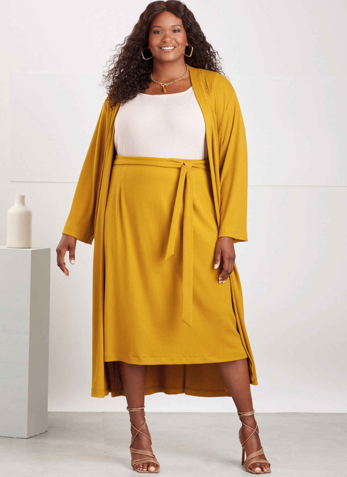 Simplicity 9717 Sewing pattern Women's Knit Top, Cardigan and Skirt ...