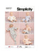 Simplicity 9727 Baby Doll Clothes Sewing pattern from Jaycotts Sewing Supplies