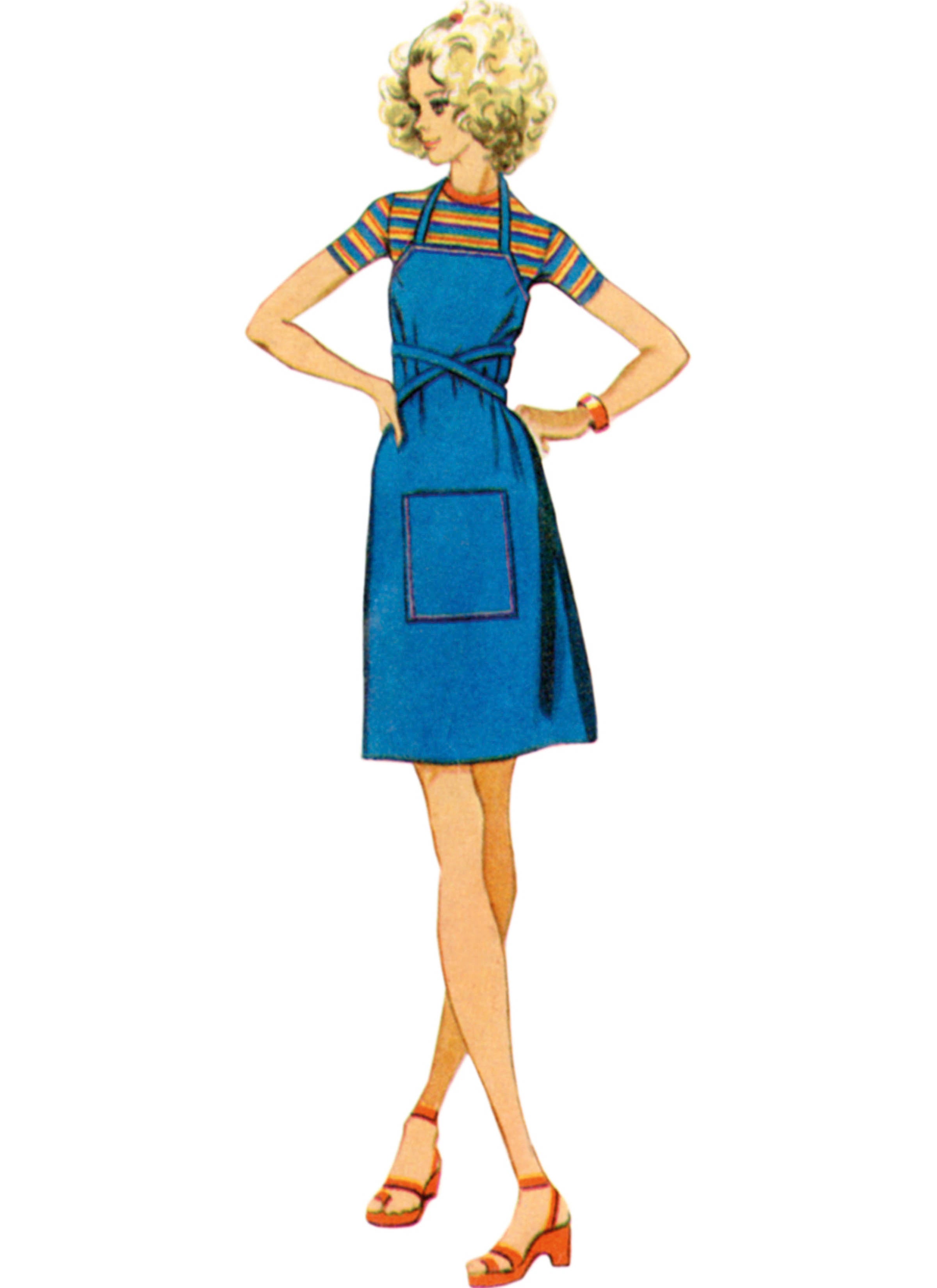 Simplicity 9739 sewing pattern Misses' Back-Wrap Dress and Jumper from Jaycotts Sewing Supplies