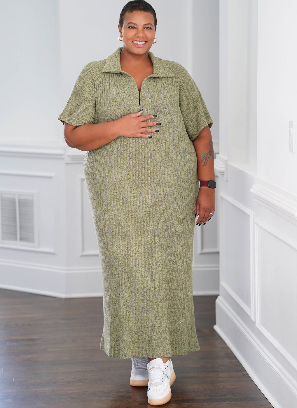 Simplicity Women's Knit Dress in 2 Lengths by Mimi G Style Sewing ...