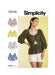 Simplicity Misses' Tops Sewing Pattern S9749 — jaycotts.co.uk - Sewing ...