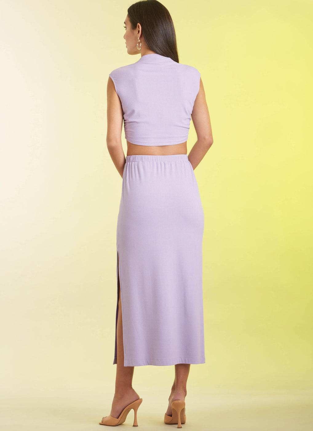 Simplicity Misses' Knit Top and Skirt in Two Lengths Sewing Pattern ...