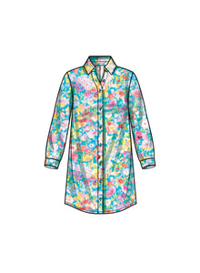 Simplicity Girls' Shirtdresses, Shirts and Hat Sewing Pattern S9763 ...