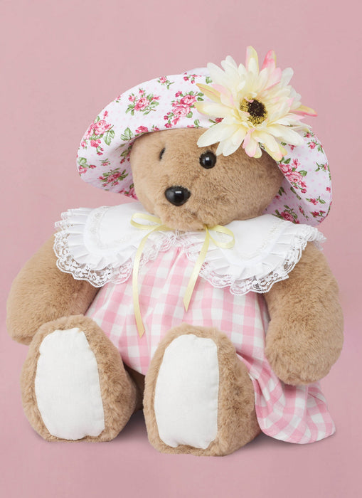 Simplicity 9771 Sewing Pattern for Plush Bear with Clothes and Hats from Jaycotts Sewing Supplies