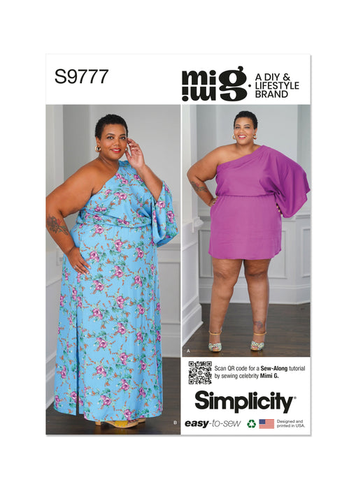 Simplicity sewing pattern 9777 Women's Caftan Dresses by Mimi G Style from Jaycotts Sewing Supplies