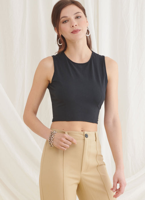 Simplicity sewing pattern S9784 Misses' Knit Tops —