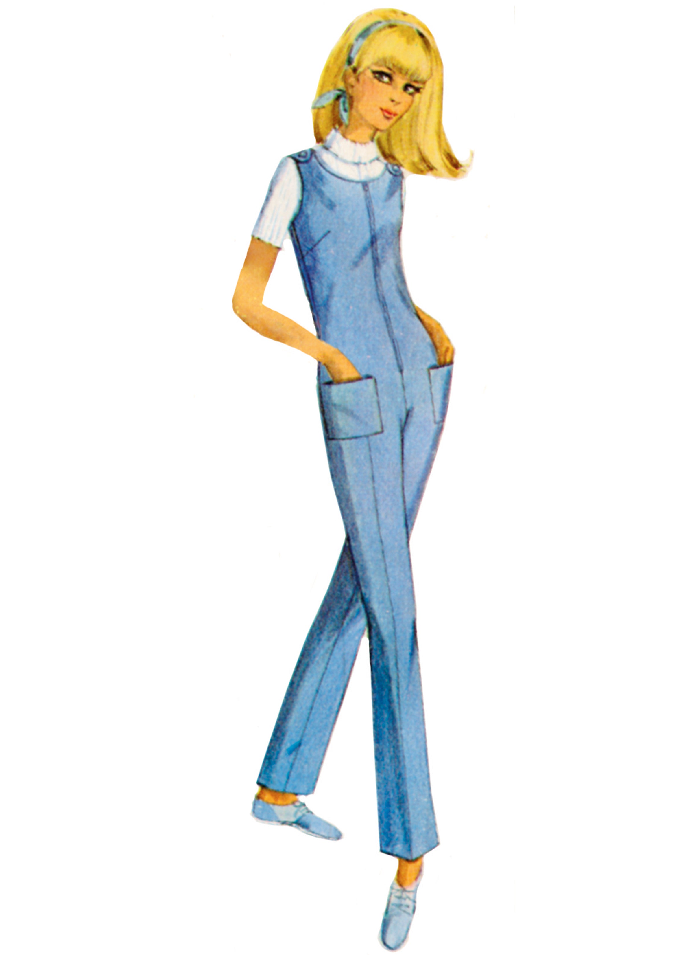 Simplicity 9792 Vintage 1960's Jumpsuit pattern from Jaycotts Sewing Supplies