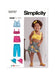 Simplicity sewing pattern 9797 Toddlers' Tops, Skort, Pants and Hat from Jaycotts Sewing Supplies