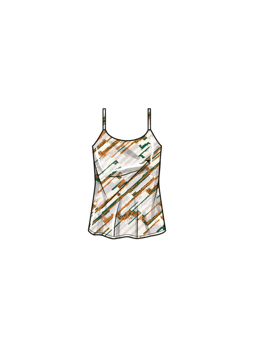 Simplicity sewing pattern 9826 Trousers in Two Lengths, Camisole and C - - Sewing Supplies Simplicity sewing pattern 9826 Trousers in Two Lengths, Camisole and C - - Sewing Supplies