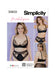 Simplicity sewing pattern 9833 Bra, Panty and Thong by Madalynne Intimates from Jaycotts Sewing Supplies