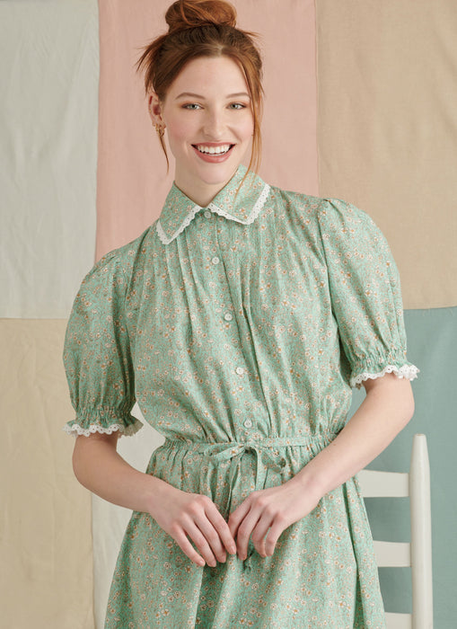 Simplicity sewing pattern 9835 Misses' Dress and Pinafore Apron by Elaine Heigl Designs from Jaycotts Sewing Supplies