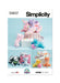 Simplicity sewing pattern 9837 Plush Animals by Carla Reiss Design from Jaycotts Sewing Supplies