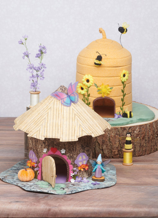 Simplicity sewing pattern 9839 Fabric Critter Houses and Peg Doll Acce ...