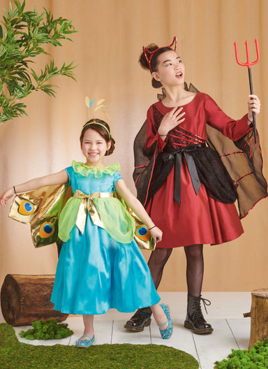 Simplicity sewing pattern 9841 Children's and Girls' Costumes by Andrea Schewe Designs from Jaycotts Sewing Supplies