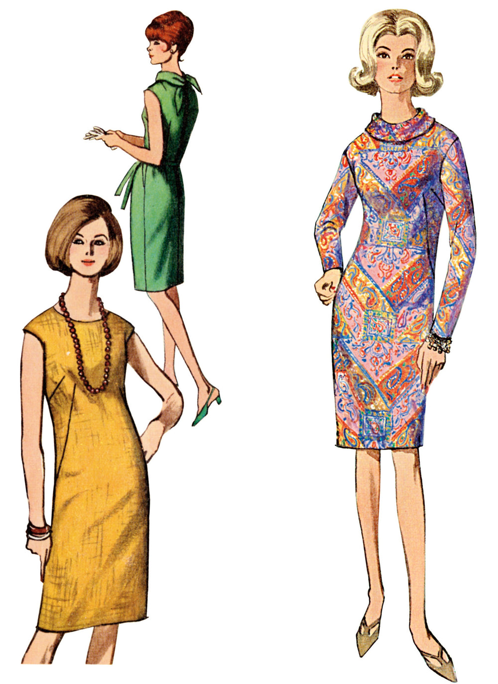 Simplicity Sewing Pattern S9594 Misses' Vintage Jiffy Dress