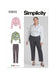 Simplicity Sewing Pattern 9855 Women's shirt and trousers from Jaycotts Sewing Supplies