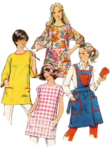 Simplicity Sewing Pattern 9868 Aprons and Potholder from Jaycotts Sewing Supplies
