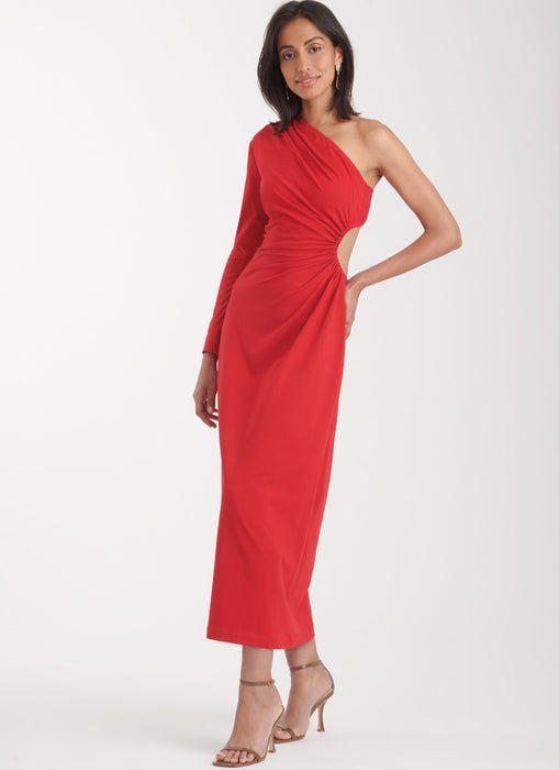 simplicity one shoulder dress pattern Amazon.com: Vogue V1616E5 Women's Close Fitting One Shoulder Formal Dress Sewing Pattern by Bellville Sassoon, Sizes 14-22, White : Arts, Crafts & Sewing