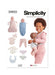 Simplicity Sewing Pattern 9903 15” Doll Clothes By Andrea Schewe Designs from Jaycotts Sewing Supplies