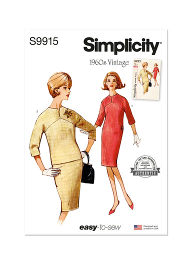 Simplicity Sewing Pattern 9915 Misses' Dresses from Jaycotts Sewing Supplies