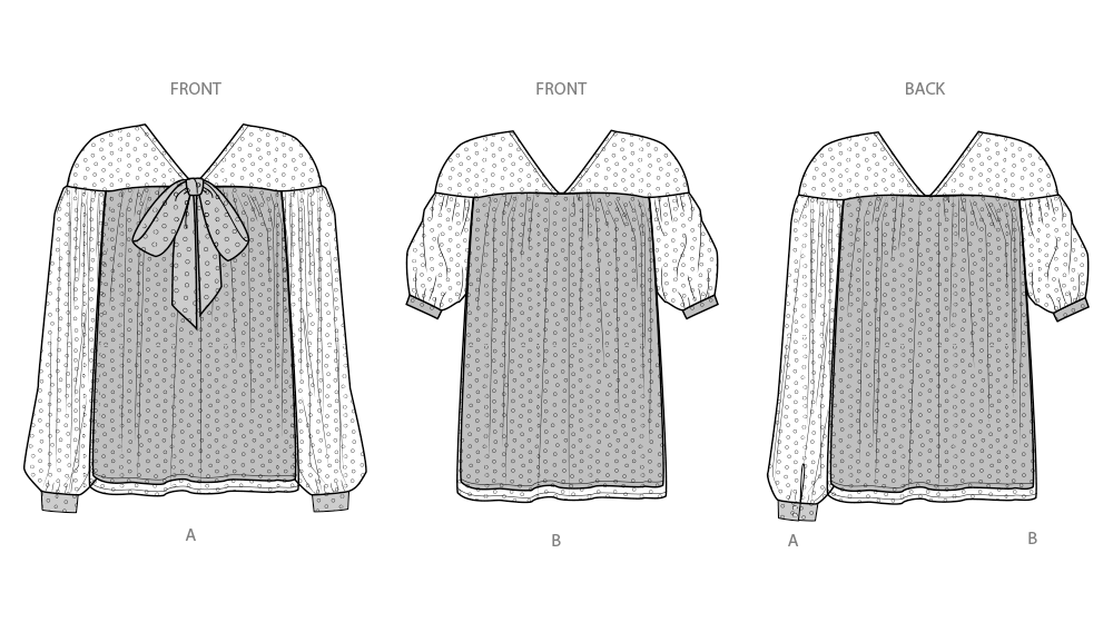 Misses' Top with Sleeve Variations Simplicity Sewing Pattern number ...